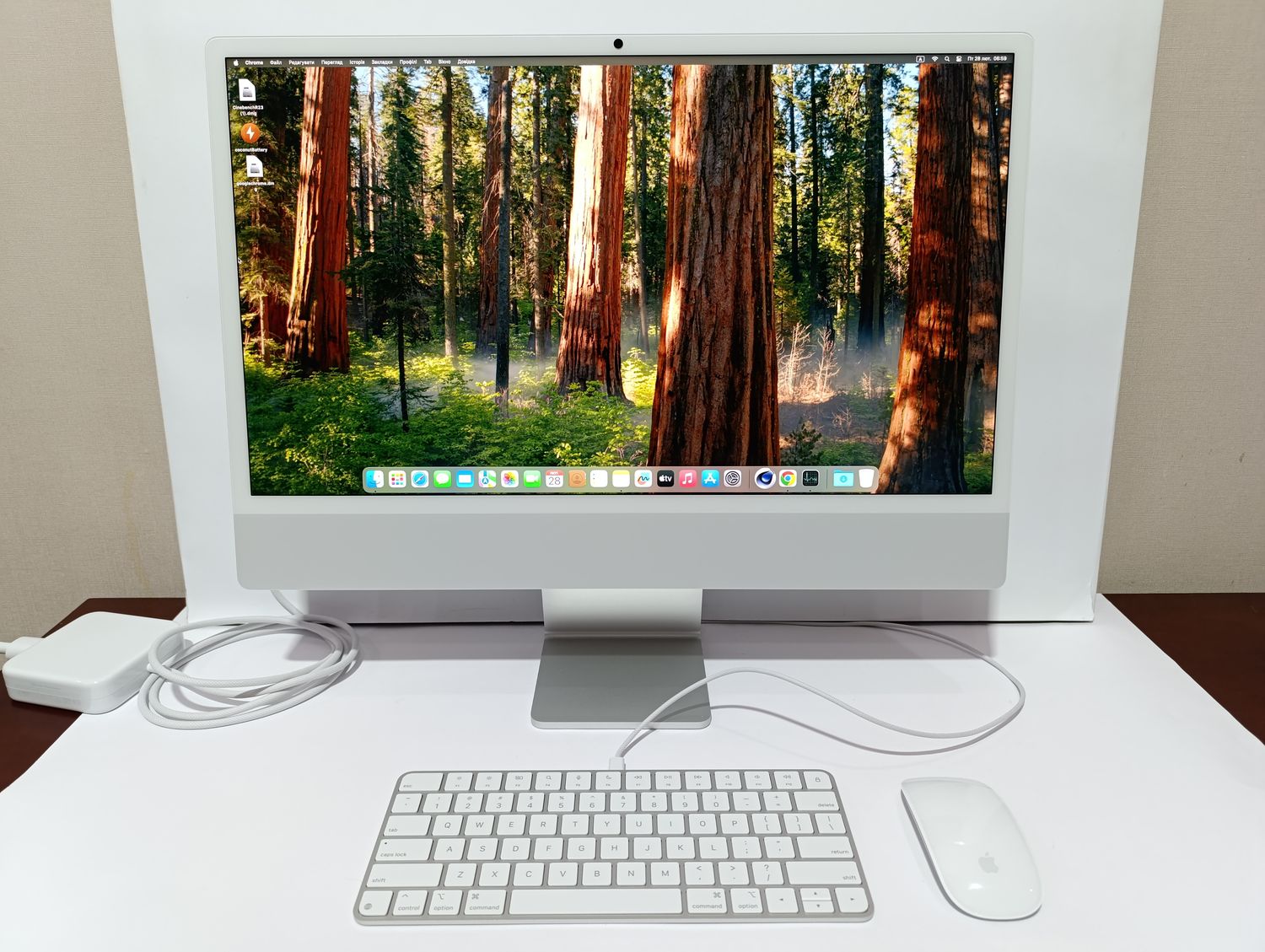 НОВИЙ! IMAC 24` 2025 M4 SILVER MWUC3 16GB/256GB НАЙНИЖЧА ЦІНА ПО УСІЙ УКРАЇНІ!!! APPLE CARE