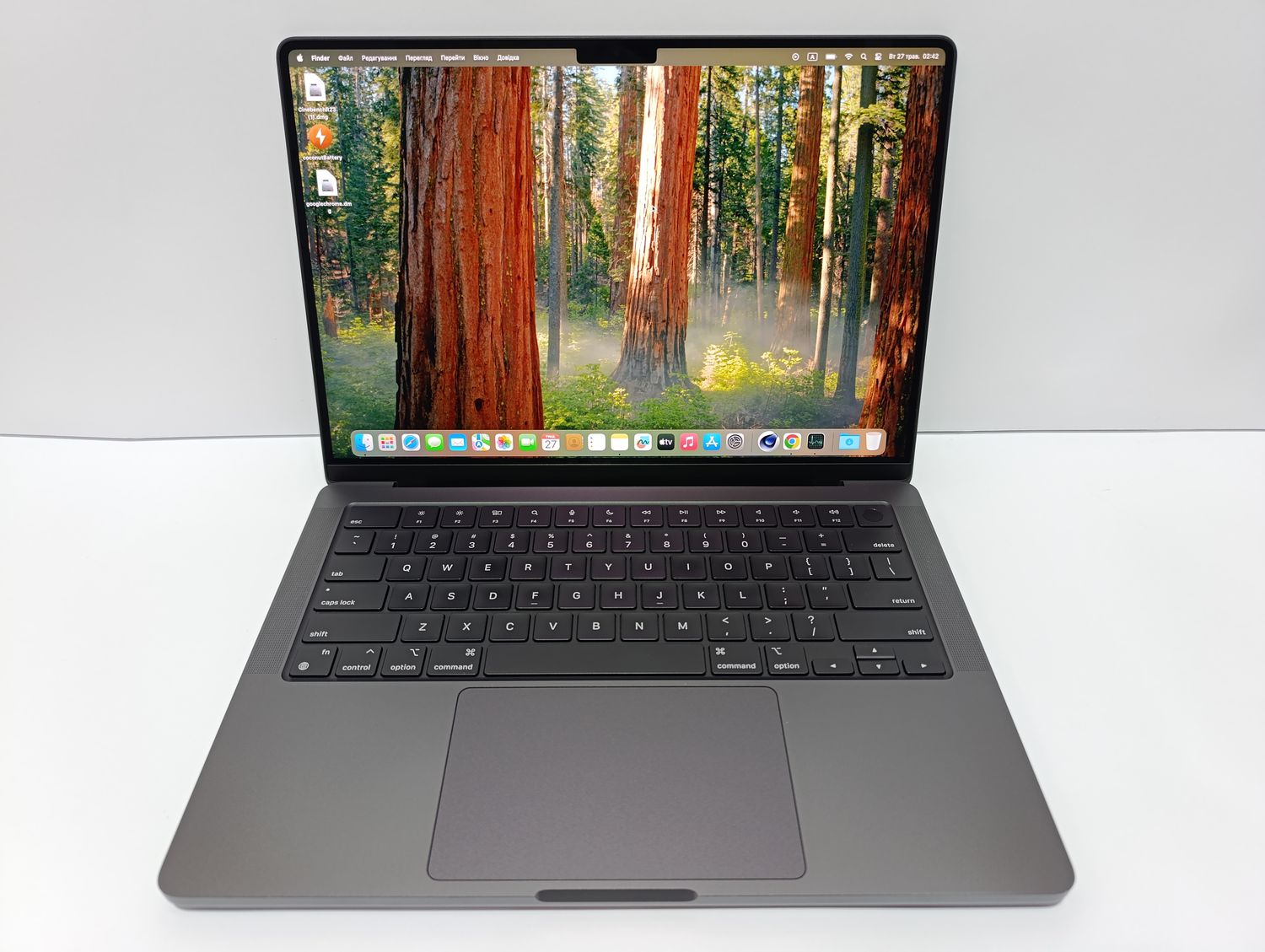 MACBOOK PRO 14 BLACK 2024 M3 PRO 11 core / 18GB RAM/SSD 512GB / лише 70 циклів + чохол
