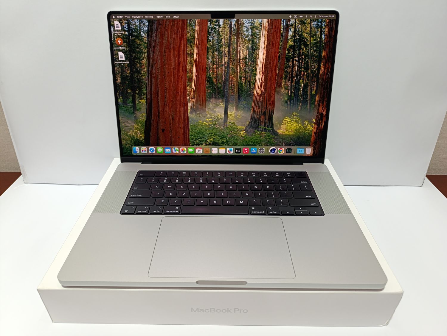 НОВА ТОПОВА МОДЕЛЬ 02/2025! SILVER MACBOOK PRO M4 MAX / 36GB RAM / VIDEO 32 CORE / SSD1000GB / APPLE CARE до 02/2026 / ПОВНИЙ КОМПЛЕКТ