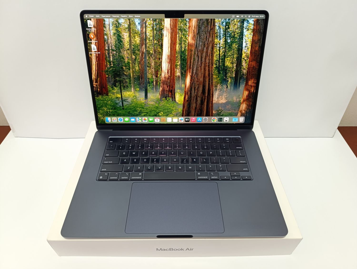 Macbook Air 15 M2 Midnight 8GB RAM/SSD 256GB/  ПОВНИЙ КОМПЛЕКТ