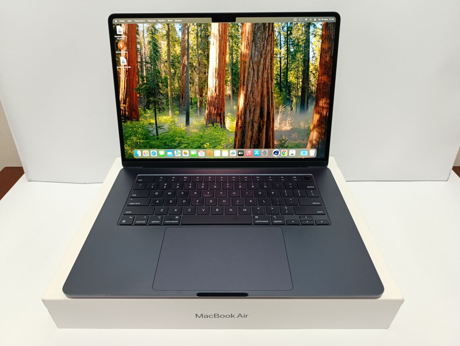 НАЙТОПОВІШИЙ AIR 24GB/1000GB! Macbook Air 15 M3 Midnight 24GB RAM/2-х чиповий швидкий SSD 1000GB/ APPLE CARE + 03/2027!!! + чохол