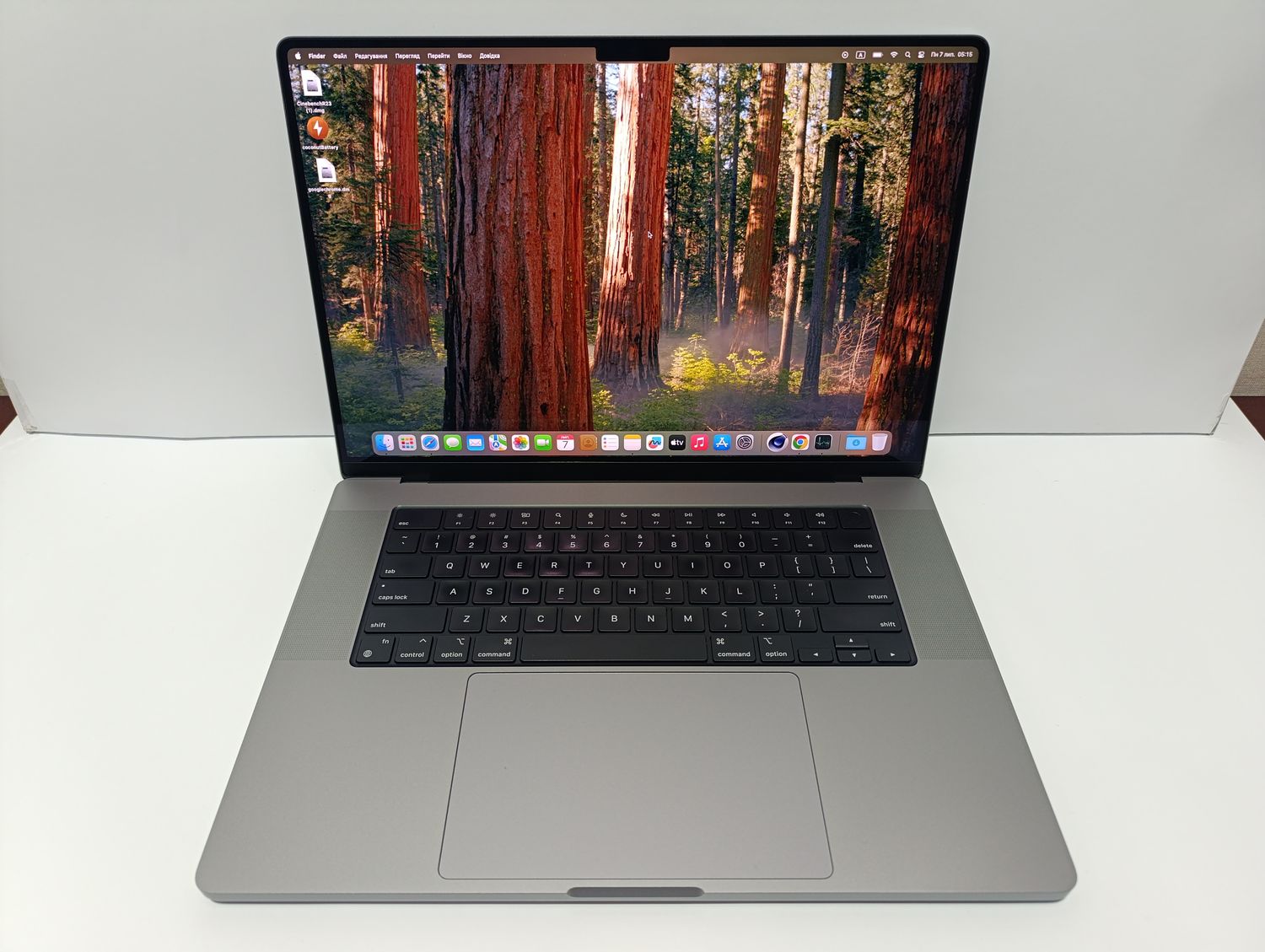 НАЙТОПОВІШИЙ М1!!! MACBOOK PRO 16 M1 MAX Space Gray 09/2022 / 64GB RAM!!! /VIDEO 32 CORE / SSD 2000GB!!! / лише 190 циклів + чохол
