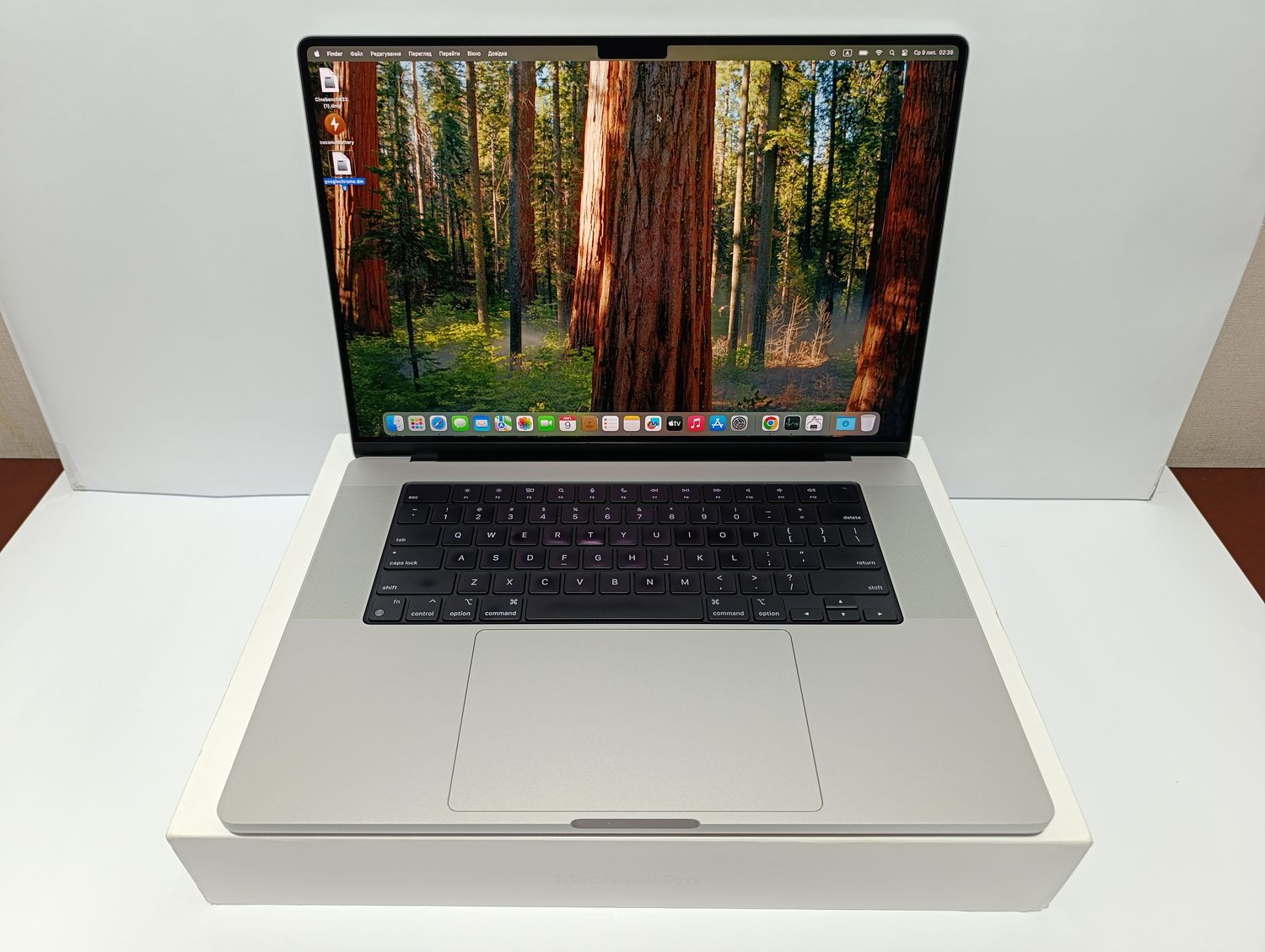 MACBOOK PRO 16` M3 MAX SILVER 14 core /36GB RAM/SSD1000GB/ ПОВНИЙ КОМПЛЕКТ + чохол