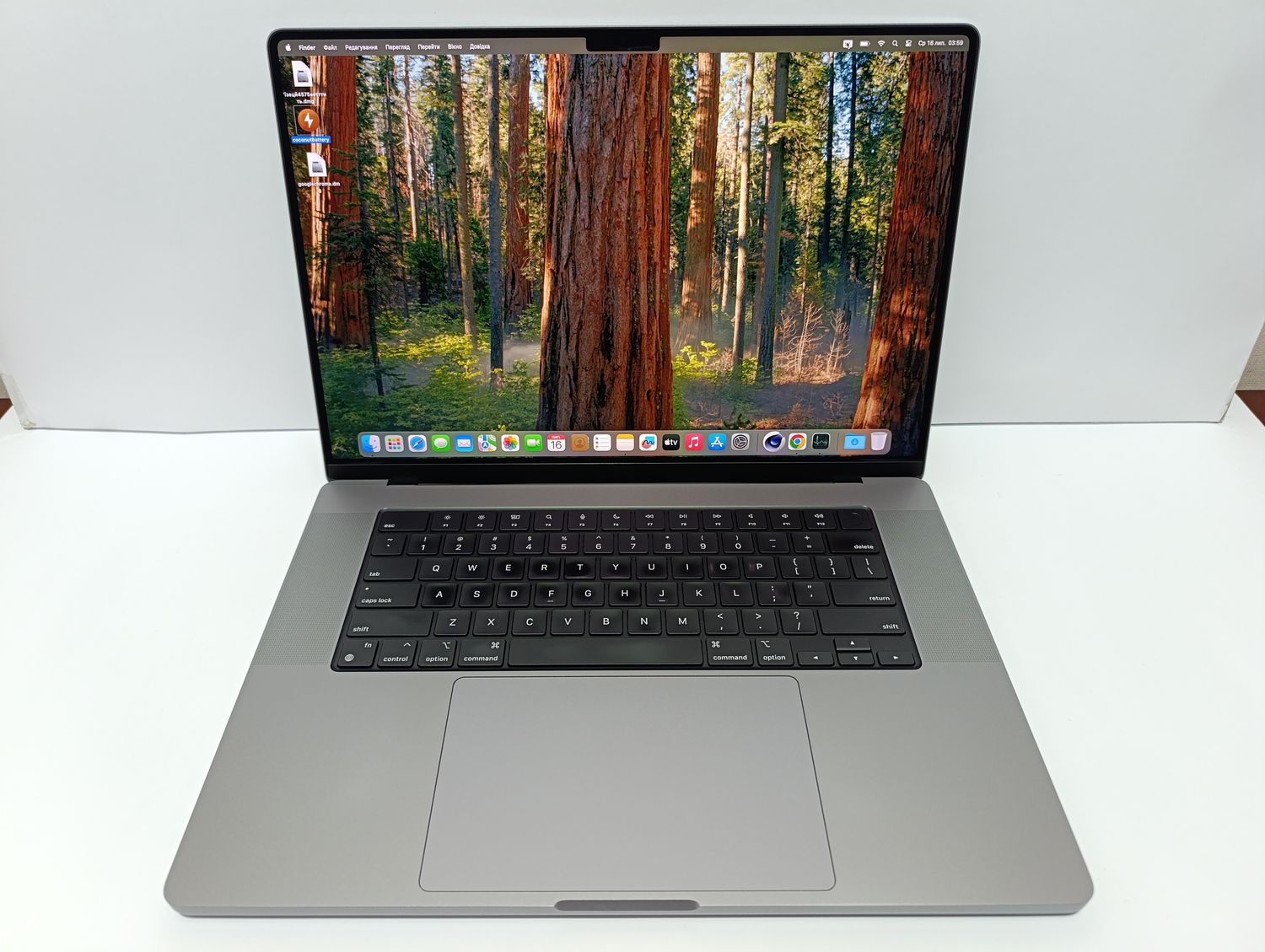ТОПОВИЙ М1!!! MACBOOK PRO 16 M1 MAX Space Gray 07/2022 / 64GB RAM!!! /VIDEO 24 CORE / SSD 1000GB / лише 190 циклів + чохол