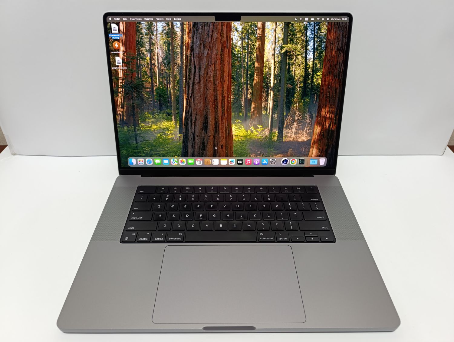 MACBOOK PRO 16 M1 MAX Space Gray / 32GB RAM/VIDEO 24 CORE / SSD 1000GB / лише 170 циклів (94%)! + чохол