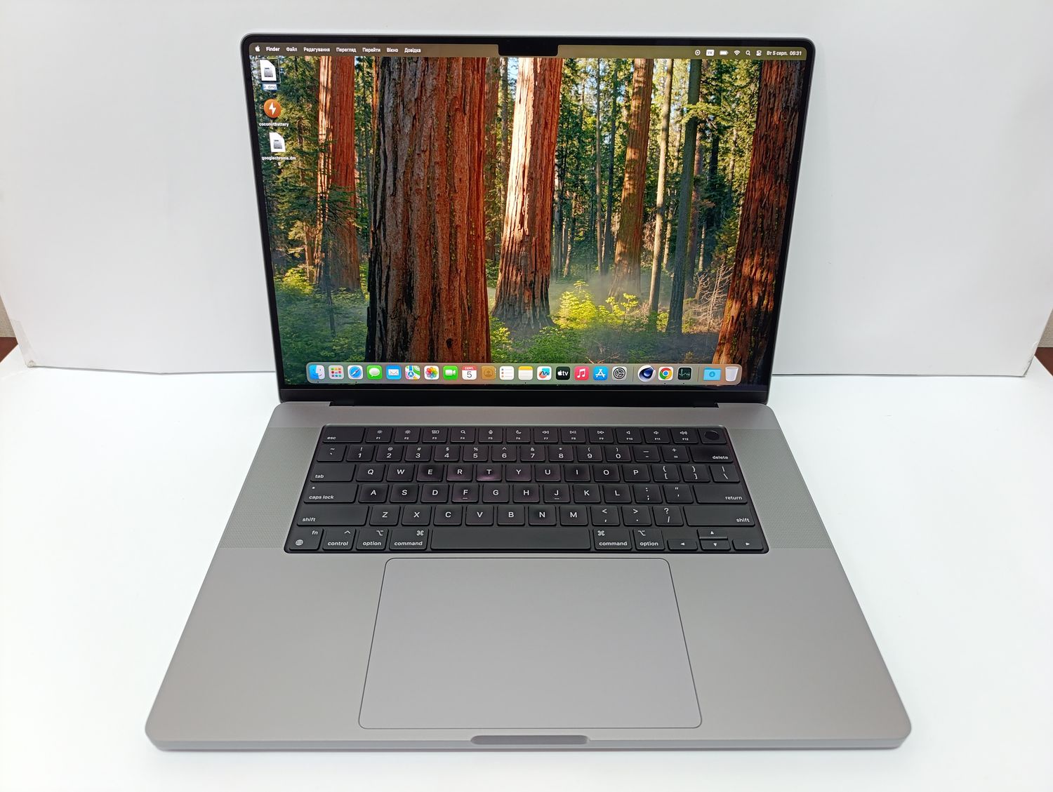MACBOOK PRO 16 M1 PRO Space Gray 05/2022 / 32GB RAM/ SSD 512GB / лише 80 циклів! + чохол
