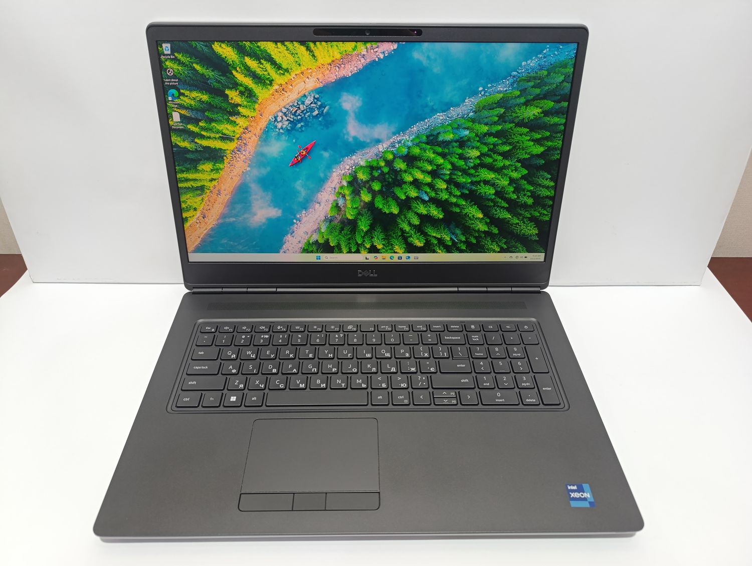 ТОПОВИЙ ГРАФІЧНИЙ КОМБАЙН) DELL PRECISION 7760 17inch XEON W-11955M 2.60GHZ/ 64GB RAM! / SSD 512GB / ТОПОВА NVIDIA RTX A5000 16GB!!!