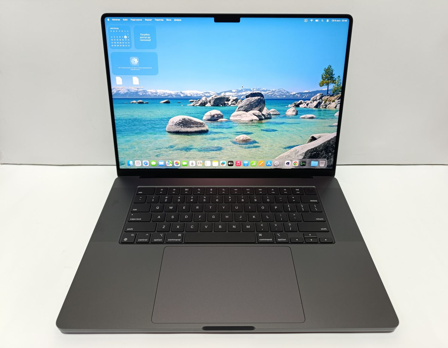 СУПЕР ЦІНА!!! НОВА ТОПОВА МОДЕЛЬ 2025 OPEN BOX 6 циклів BLACK MACBOOK PRO M4 MAX 16 core / 48GB RAM / VIDEO 40 CORE / SSD1000GB / ПОВНИЙ КОМПЛЕКТ + чохол 6 місяців гарантії