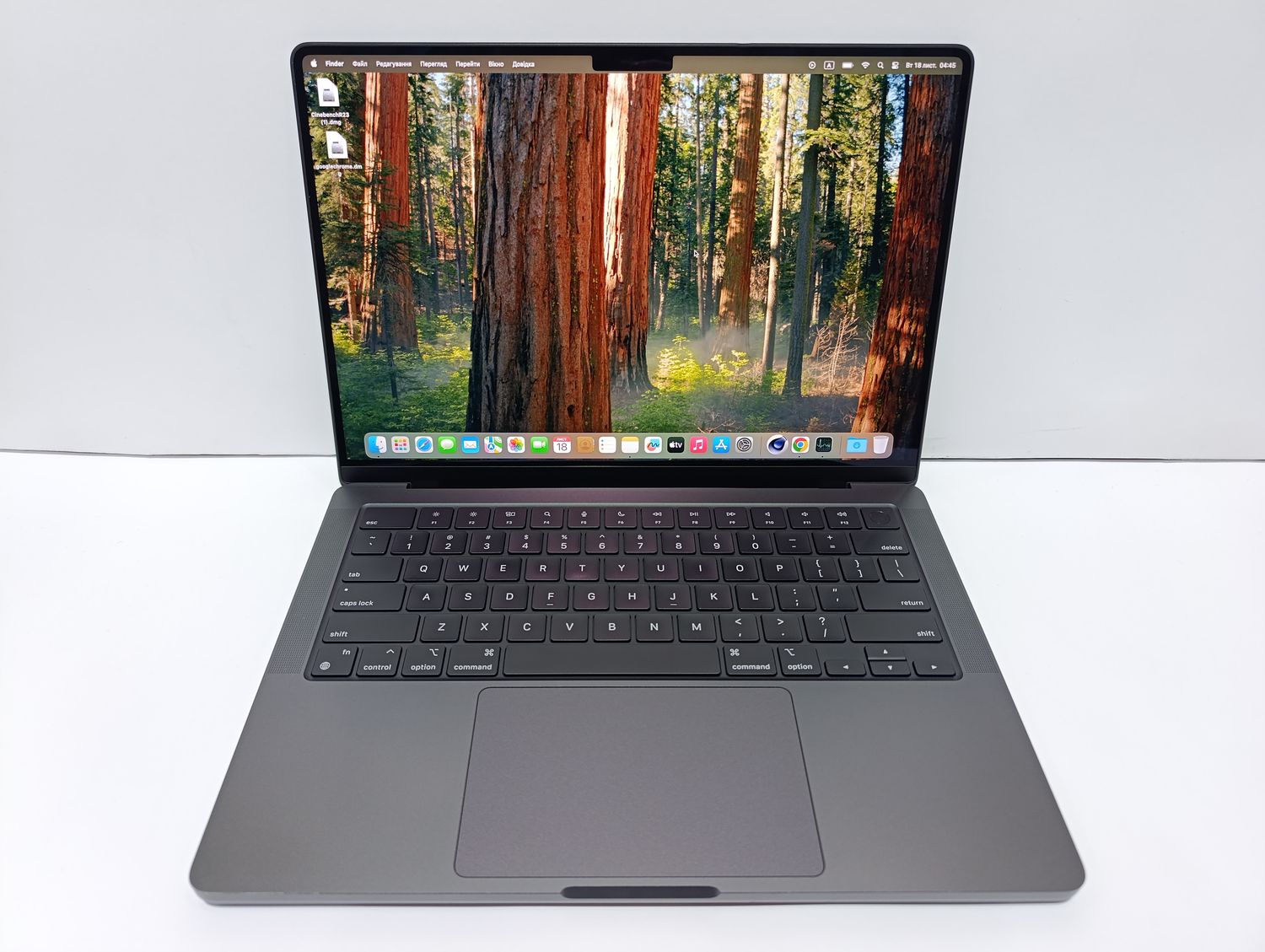 КАСТОМНА МОДЕЛЬ! MACBOOK PRO 14 02/2024 Space Black M3 PRO (12 CORE VIDEO 18 CORE процесор та відео з 16 дюймової моделі)/ 18GB RAM / SSD 1000GB / лише 18 циклів!