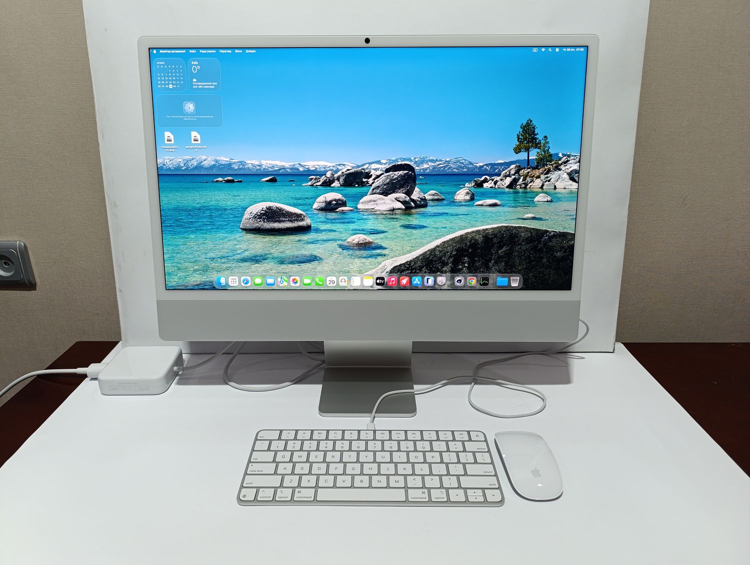 НОВА МОДЕЛЬ ІДЕАЛ 10/2025! IMAC 24 M4 SILVER 16GB RAM/SSD 256GB/ APPLE CARE 10/2026 ПОВНИЙ КОМПЛЕКТ
