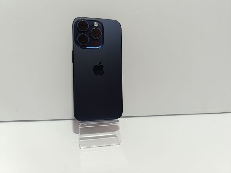 IPHONE 15 PRO BLUE 512GB (86% батарея) ШИКАРНИЙ NEVERLOCK