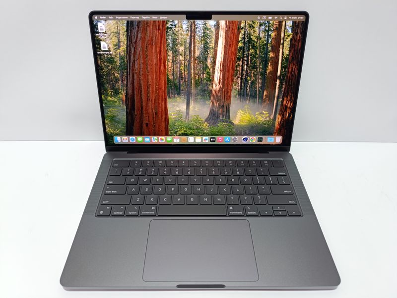 5 ЦИКЛІВ! АБСОЛЮТНИЙ ІДЕАЛ! MACBOOK PRO 14 M4 BLACK 09/2025 / 16GB RAM / SSD 1000GB! Apple Care 09/2026 + чохол