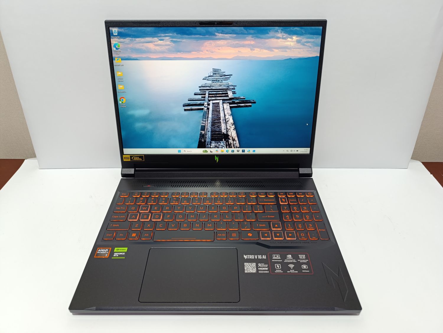 OPEN BOX НОВА МОДЕЛЬ Ідеал Acer Nitro V16 ANV16-61 16" inch / Ryzen AI 7 350 / 16GB / 1TB SSD / NVIDIA RTX 5060 8GB GDDR7 / Батарея лише 3 цикли 100%
