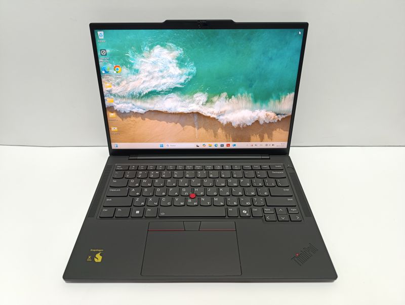 СУПЕР ТОПОВИЙ ARM НА WINDOWS У ТОПОВОМУ МАГНІЄВОМУ КОРПУСІ! неймовірна автономність! OPEN BOX 4 цикли 10/2025 THINKPAD T14S Gen 6 14" Snapdragon Elite X1E-78-100/ 32GB RAM / 1TB SSD / гарантія 10/2026