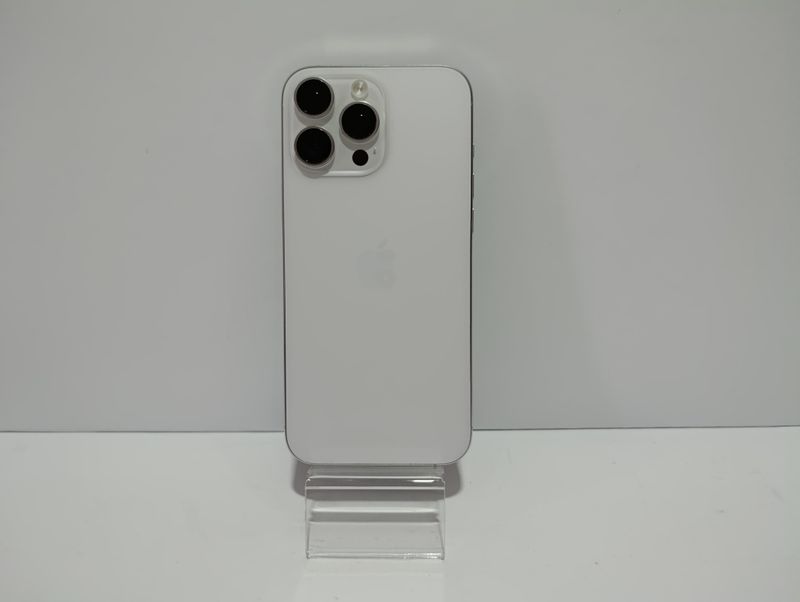 IPHONE 16 PRO MAX 09/2024 SILVER 512GB ШИКАРНИЙ (батарея 94%) NEVERLOCK