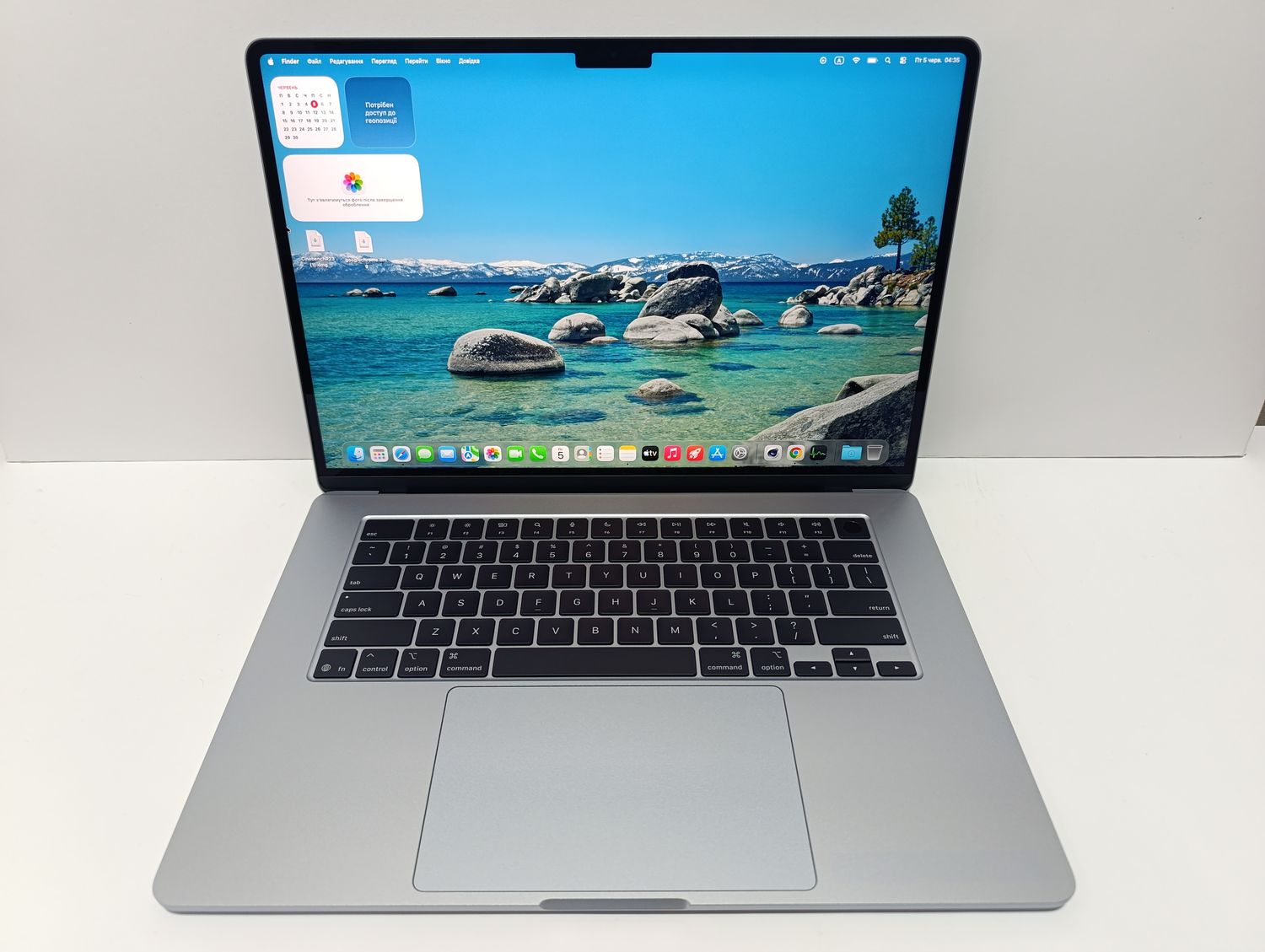 Macbook Air 15 M4 SkyBlue 16GB RAM / SSD 256GB / лише 80 циклів 100% + чохол
