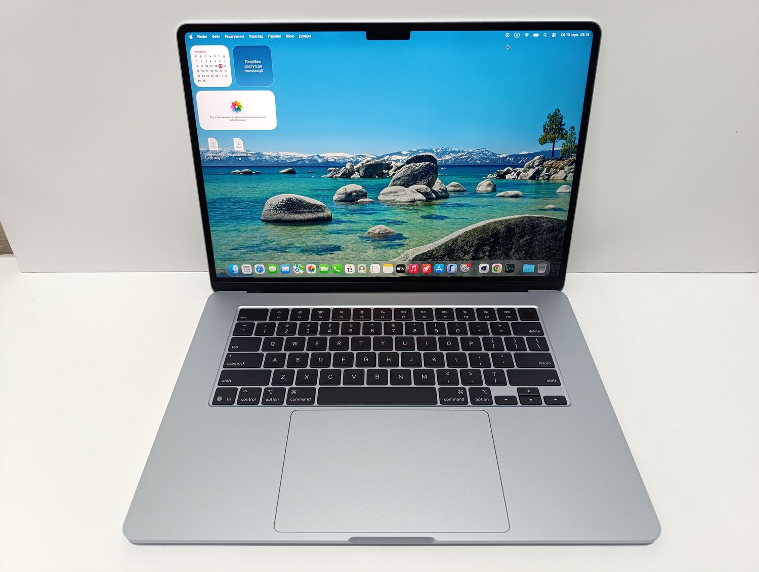 32GB RAM! лише 20 циклів 100%! НАЙТОПОВІШИЙ AIR 15 Sky Blue покоління М4, індивідуальне кастомне замовлення