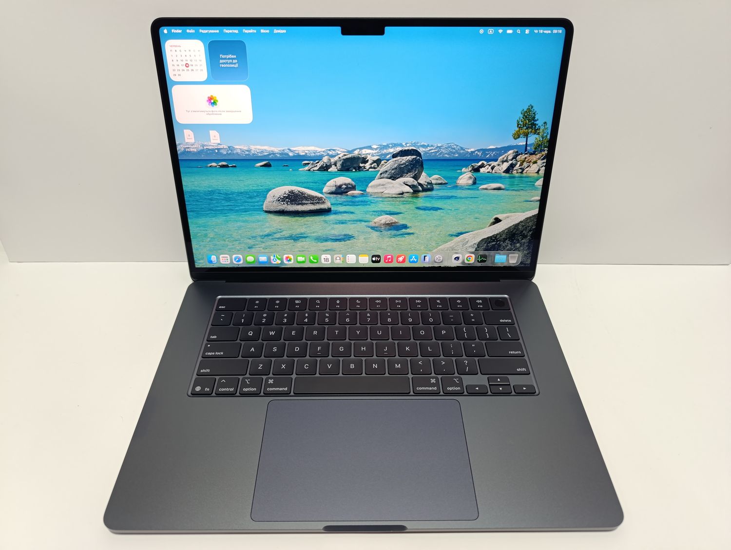 Macbook Air 15 M4 Midnight 16GB RAM / SSD 256GB / лише 97 циклів 100% + чохол