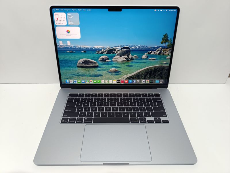 Macbook Air 15 M4 SkyBlue 16GB RAM / SSD 256GB / лише 80 циклів 100% + чохол