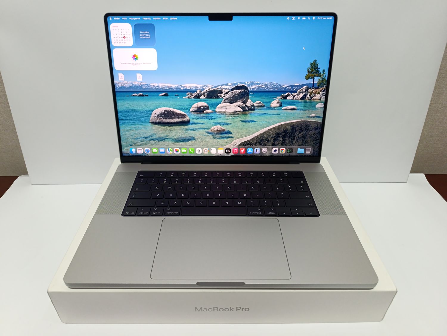 OPEN BOX 2 цикли 05/2026! MACBOOK PRO 16 M5 PRO / 48 GB RAM / SSD 1TB SILVER / ПОВНИЙ КОМПЛЕКТ / APPLE CARE 05/2027