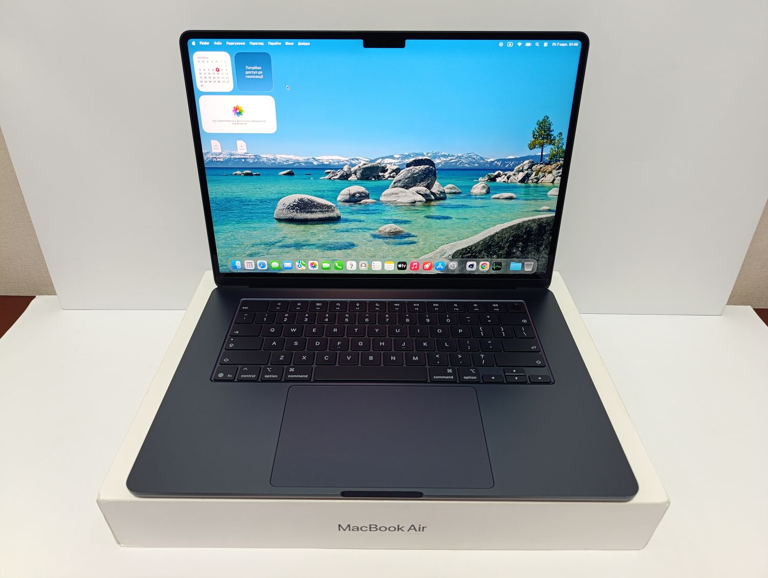 НОВА МОДЕЛЬ 2026 Macbook Air 15 M5 Midnight 16GB / 2-х чиповий швидкий SSD 512GB/ APPLE CARE 03/2027 ПОВНИЙ КОМПЛЕКТ + чохол