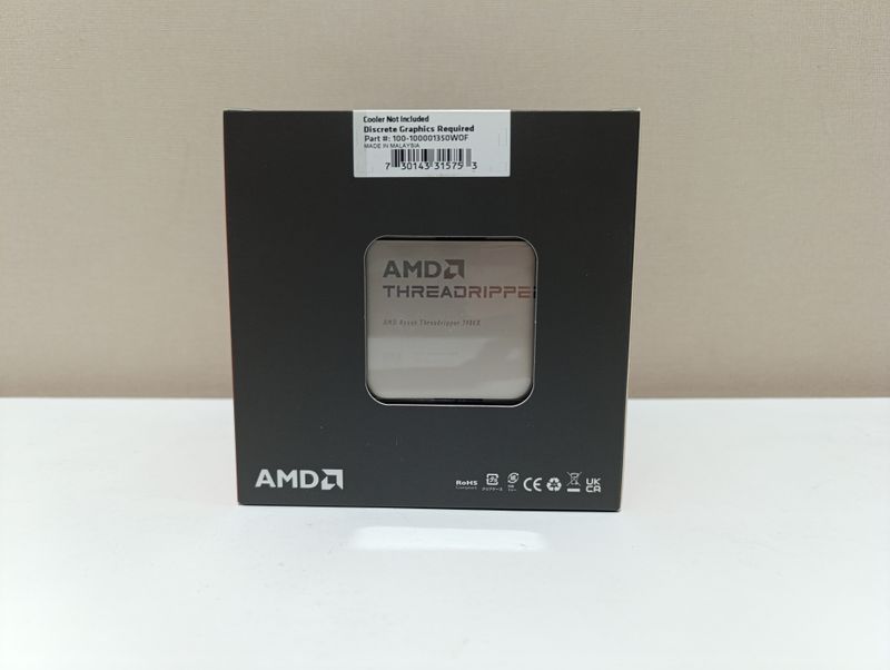 ТОПОВА ОСНОВА ДЛЯ МЕГА AI СТАНЦІЇ! НОВІ! AMD Ryzen Threadripper 7980X (64 ядра/128 потоків та повна PCI шина на 3 карти) + топова мат плата ASUS Pro WS TRX50-SAGE WiFi A AMD TRX50 TR5 CEB Workstation