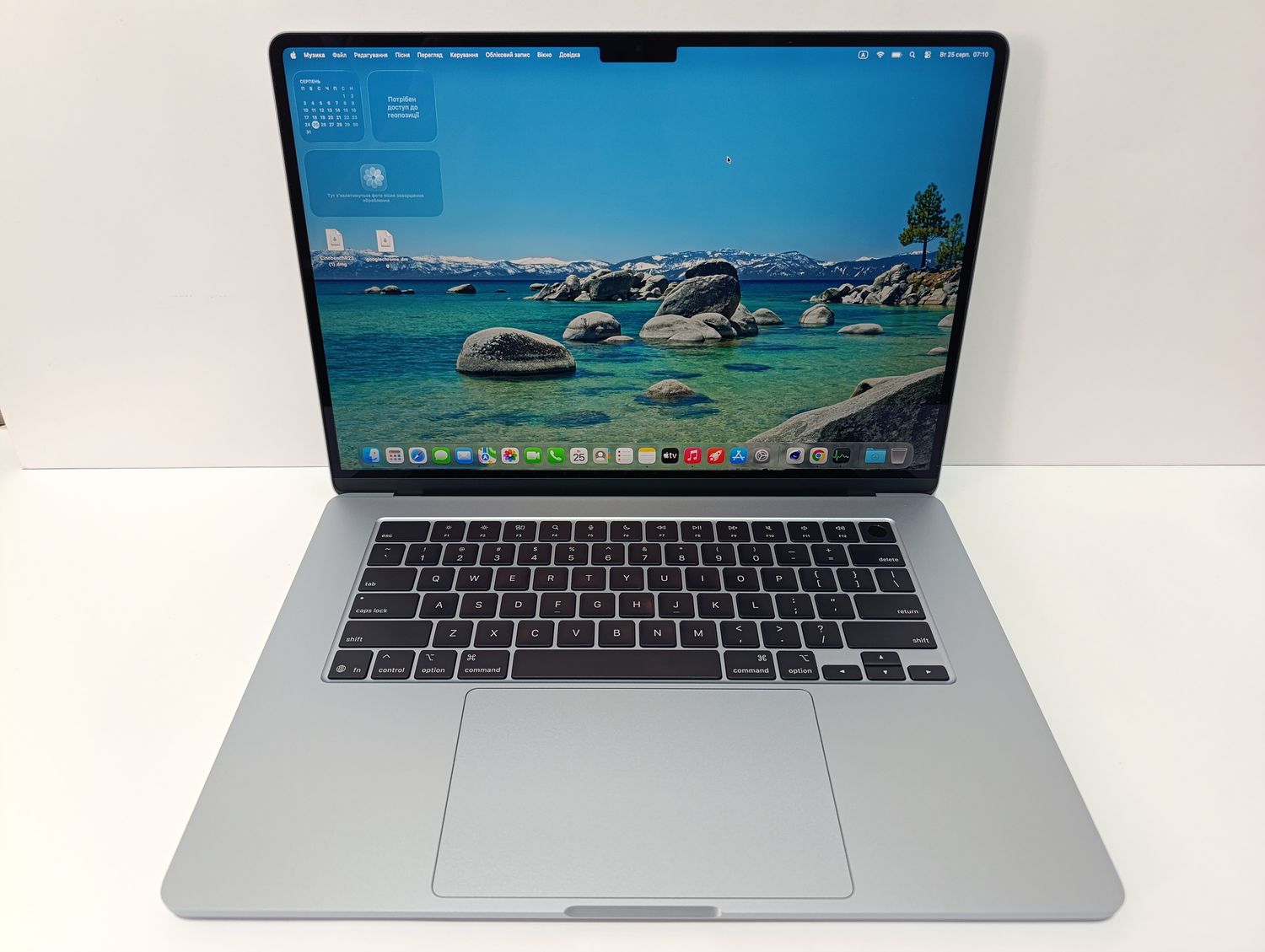 ТОПОВИЙ Macbook Air 15 M4 SKY BLUE 24GB RAM! /2-х чиповий швидкий SSD 512GB/ лише 80 циклів 100%! + чохол