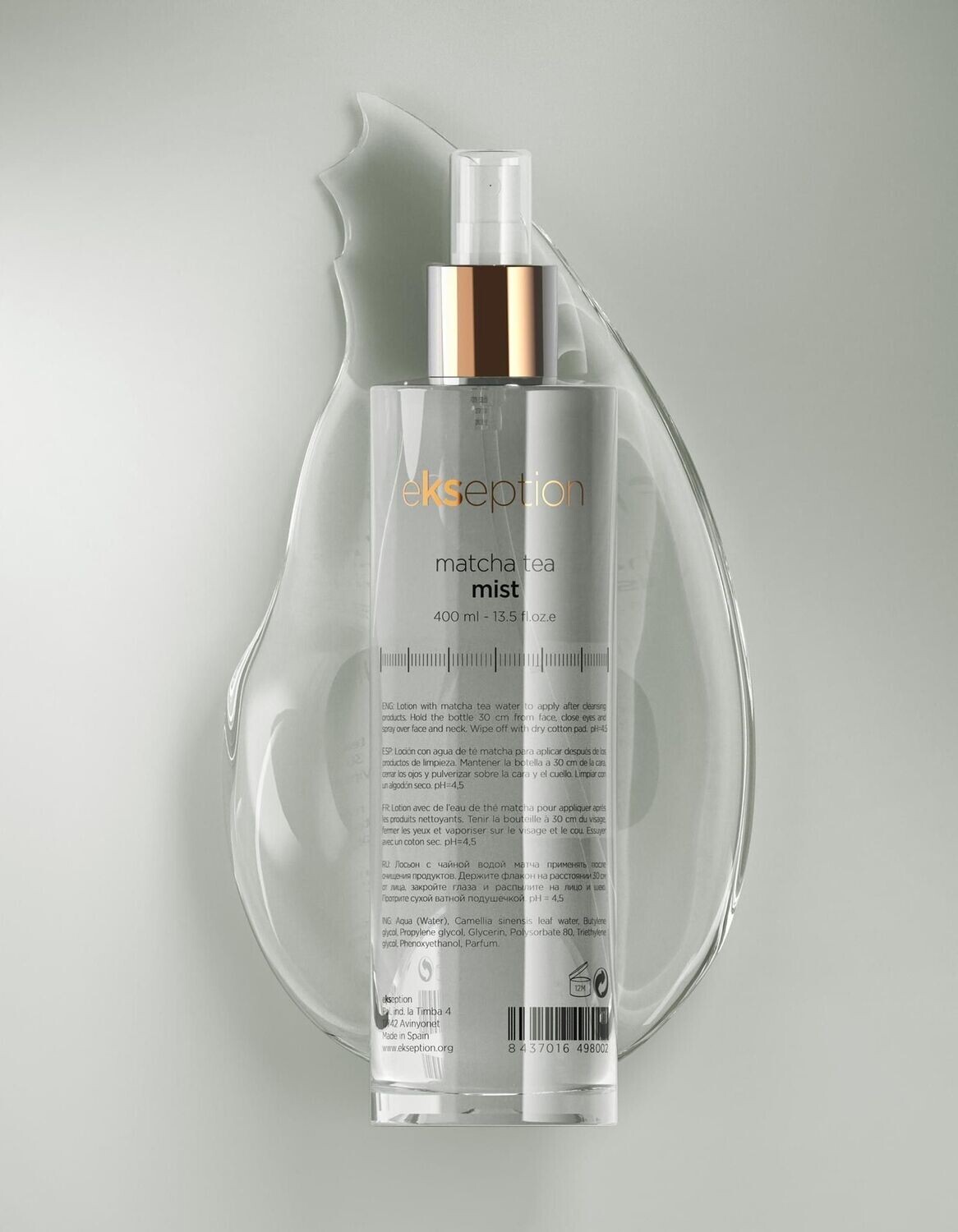 MATCHA TEA MIST - Active skin cleansing