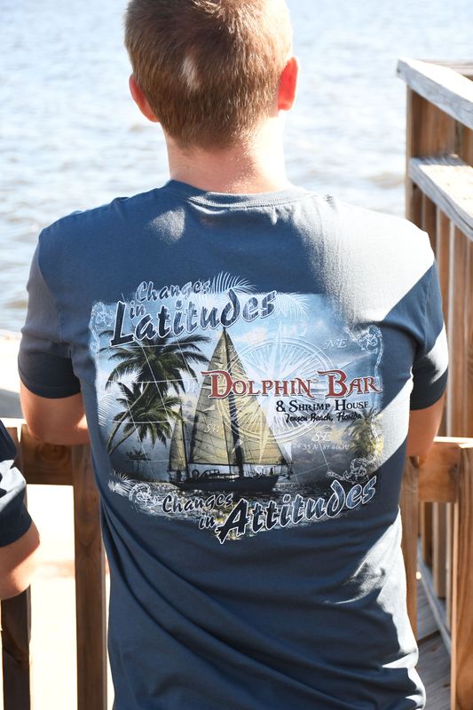 Latitude Sailboat Short Sleeve T-Shirt