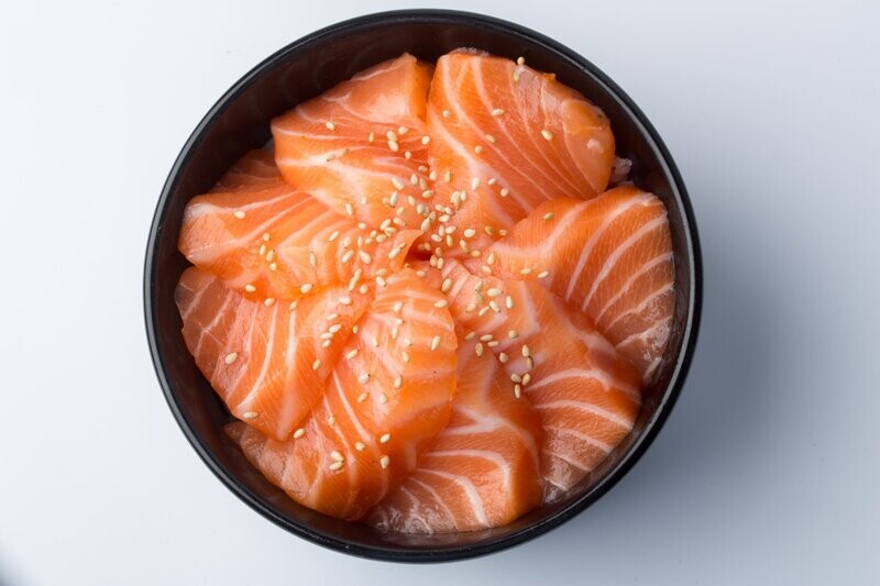 Chirashi saumon Chirashi saumon