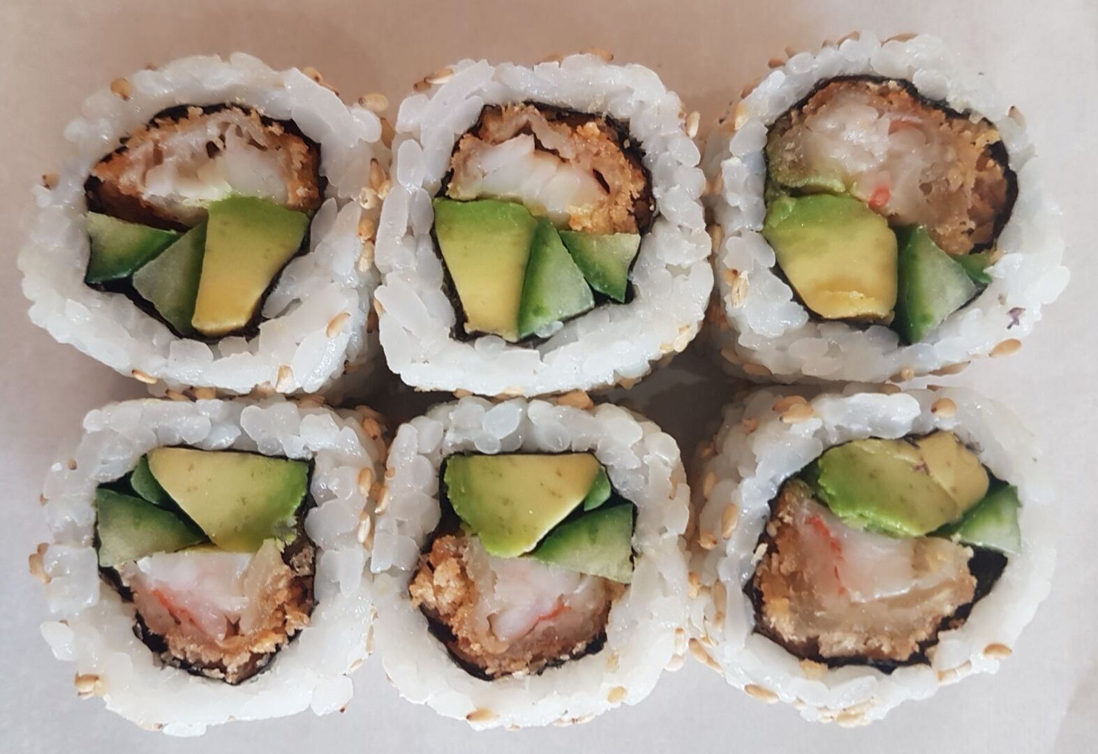 California beignet crevette