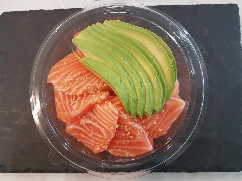 Chirashi saumon avocat Chirashi saumon avocat