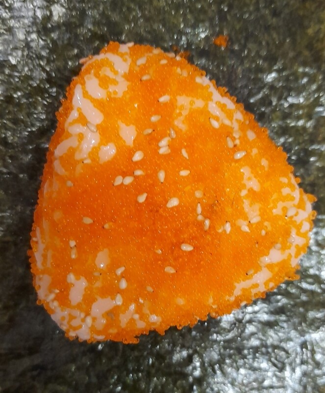 Onigiri saumon oeuf de capelan