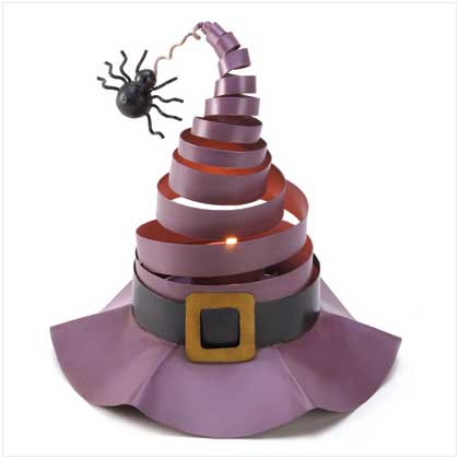 Wacky Witch Hat Candle Décor