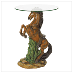 Majestic Stallion Accent Table