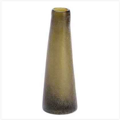 Olive Contempo Vase