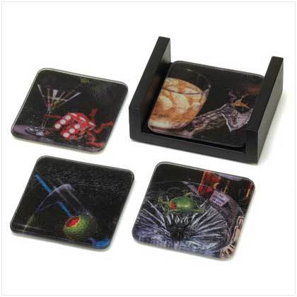 Michael Godard Glass Coasters