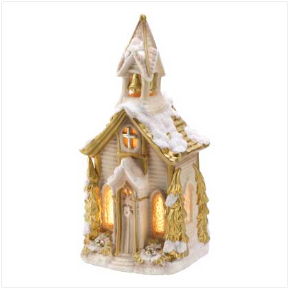 Shimmering Church Lamp