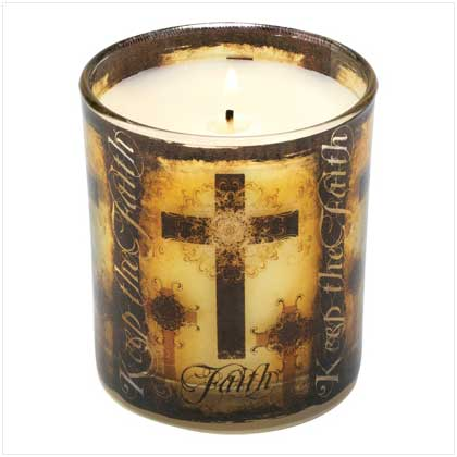 Keep The Faith Jar Candle