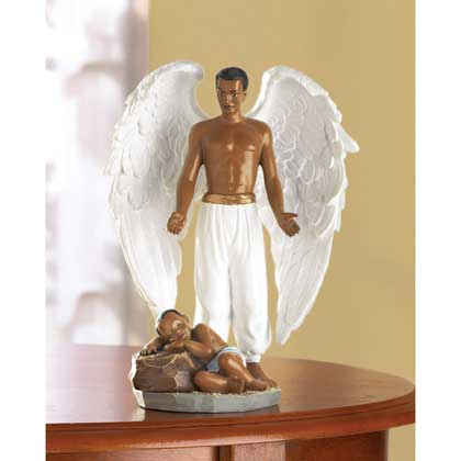Angel With Sleeping Child
