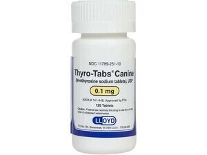 Thyro-Tabs for Dogs - Bottle of 120 tablets