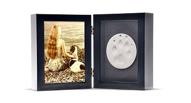 Clay Paw Print  - For Photo Urns (Tabletop Urn) Only