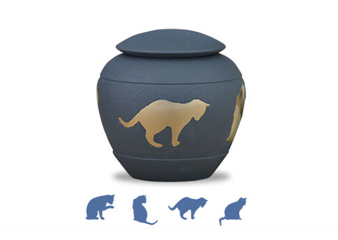 Silhouette Urn - Cat