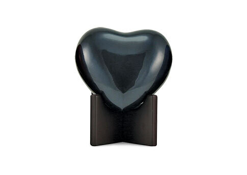 Arielle Heart Urn - Many Colors, Color: Night Sky