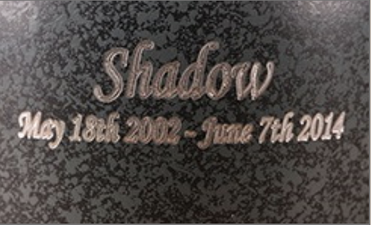 Engraving - Extra Etching On Metal Urn SO - Up To 3 Lines