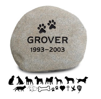 River Rock Marker