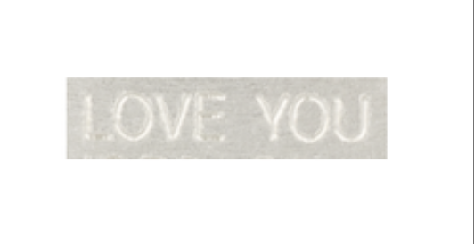 Custom Charm Engraving, Type of Lettering: Block Letters