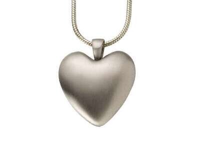 Heart Pendant - Bronze or White Bronze