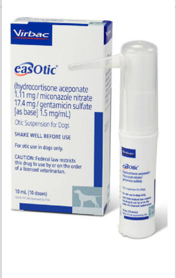 EASOTIC® Otic Suspension for Dogs, 10 mL
