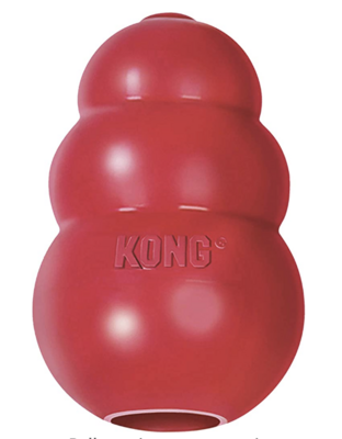 KONG - Classic Dog Toy, Durable Natural Rubber